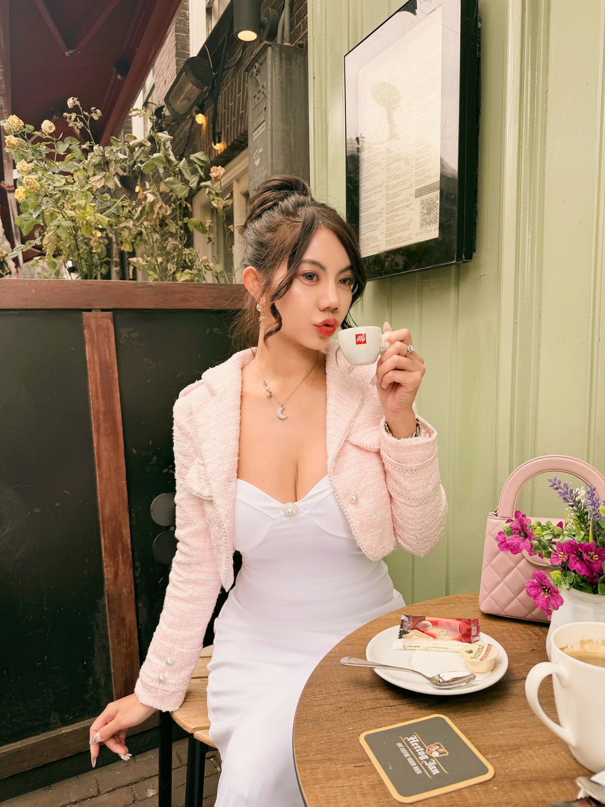 Pearl Chérie <br> 珍珠甜心短版外套